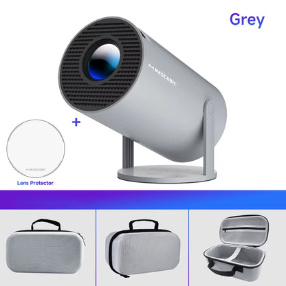 Projector HY300 Pro 8K Android 14 Dual Wifi6 290ANSI Allwinner H726 BT5.4 1080P 1280*720P Home Cinema Outdoor Projetor